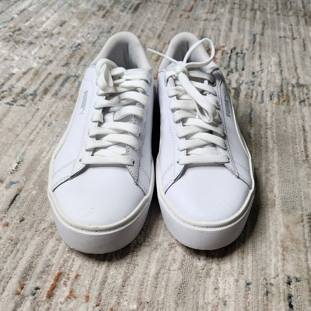 Puma Women's Sneakers, White, Size 7.5
